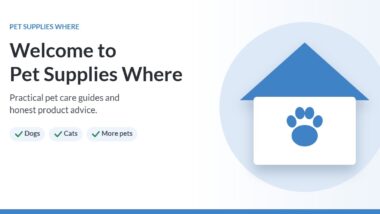 Illustration of a house with a paw print